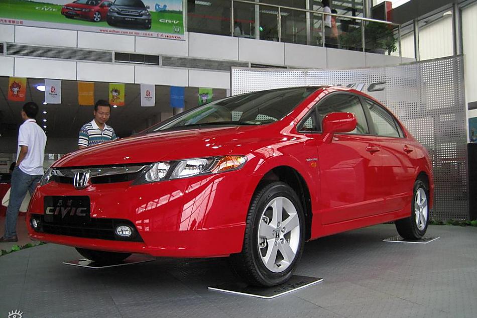 civic五周年纪念版外观