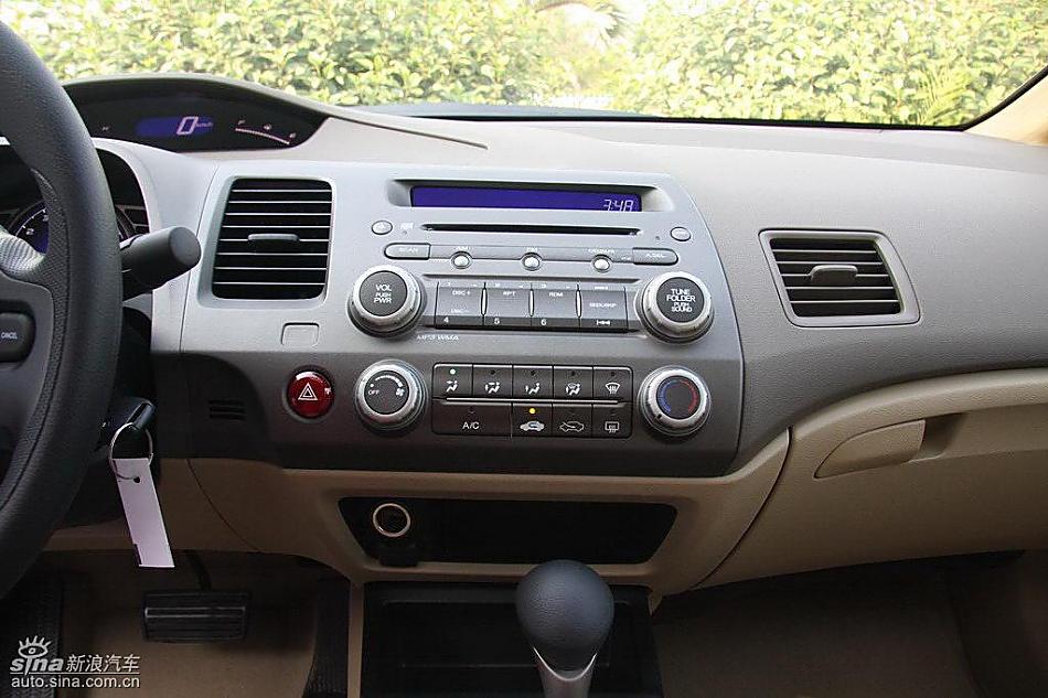 东风本田新思域试驾实拍图内饰