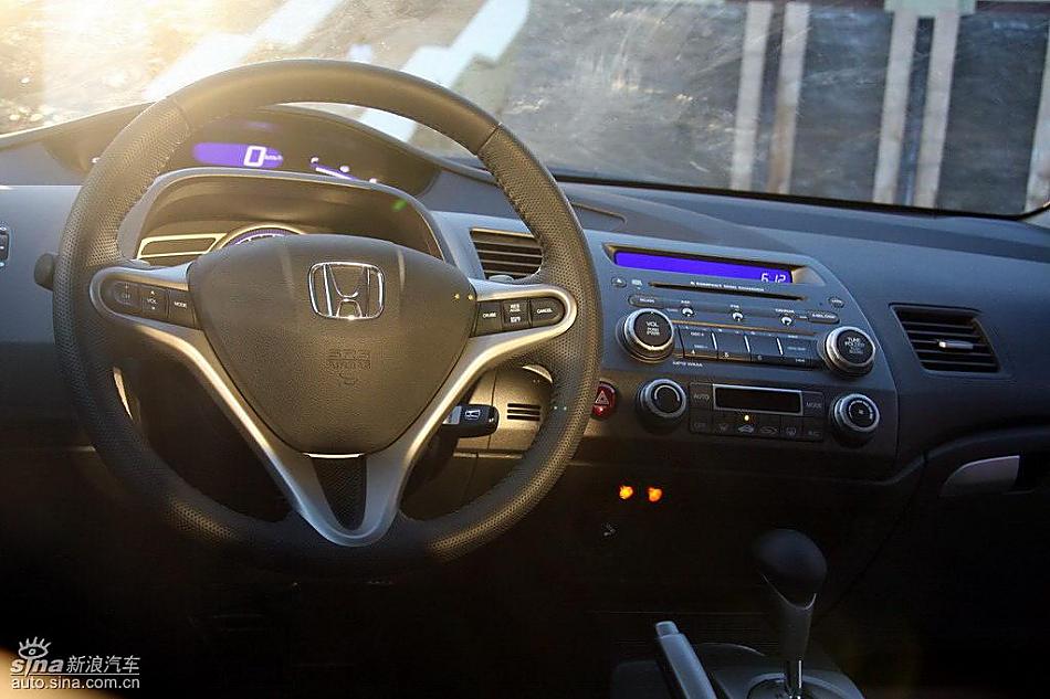 东风本田新思域试驾实拍图内饰