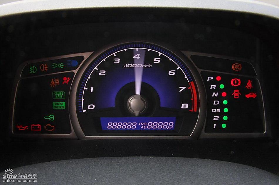 东风本田新思域试驾实拍图内饰