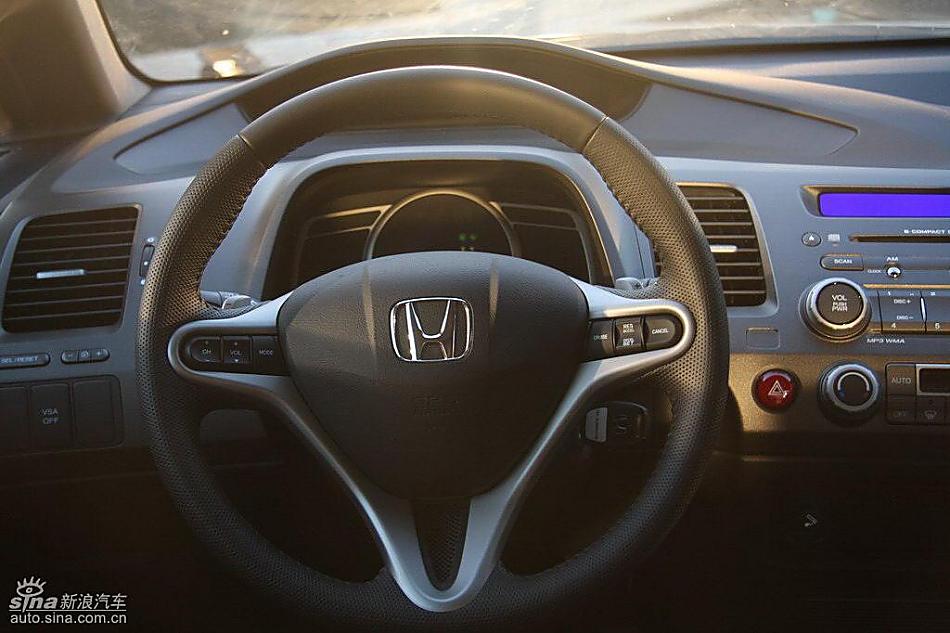 东风本田新思域试驾实拍图内饰