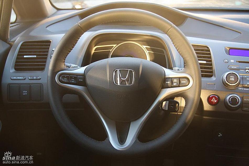 东风本田新思域试驾实拍图内饰