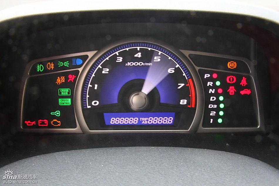 东风本田新思域试驾实拍图内饰