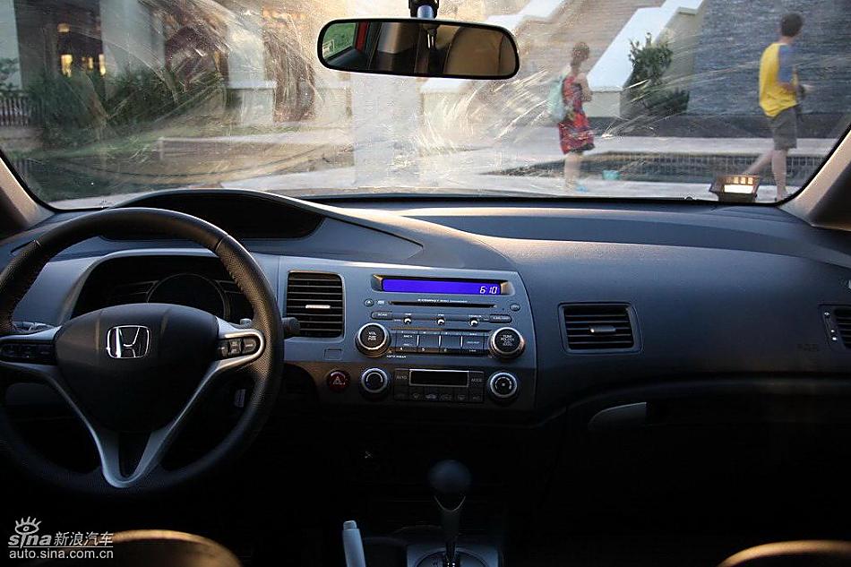 东风本田新思域试驾实拍图内饰