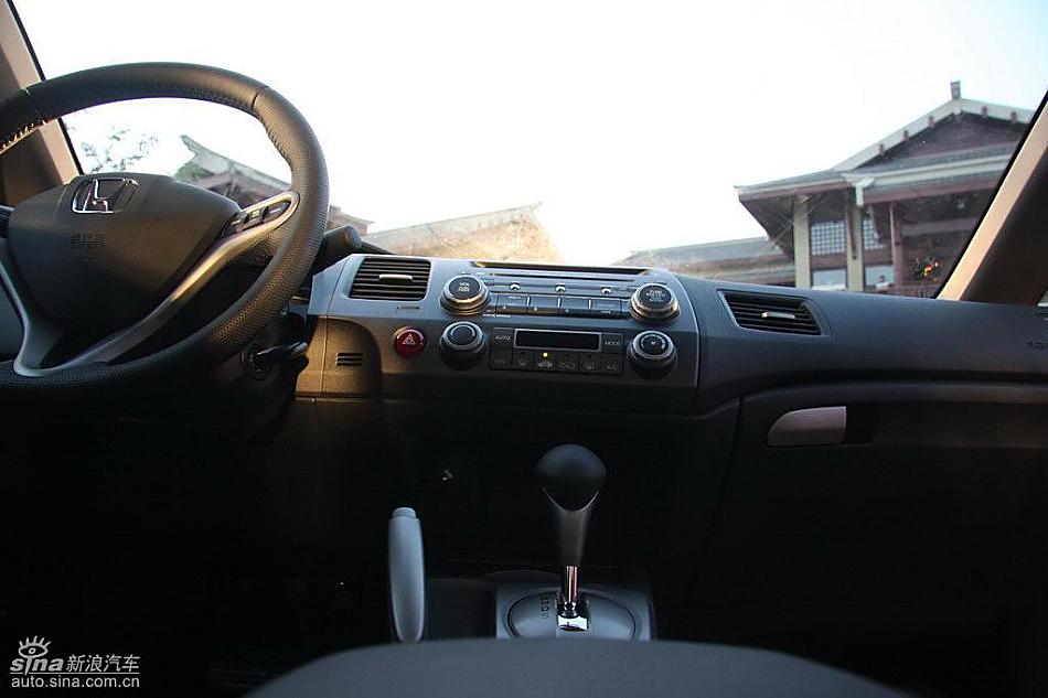东风本田新思域试驾实拍图内饰