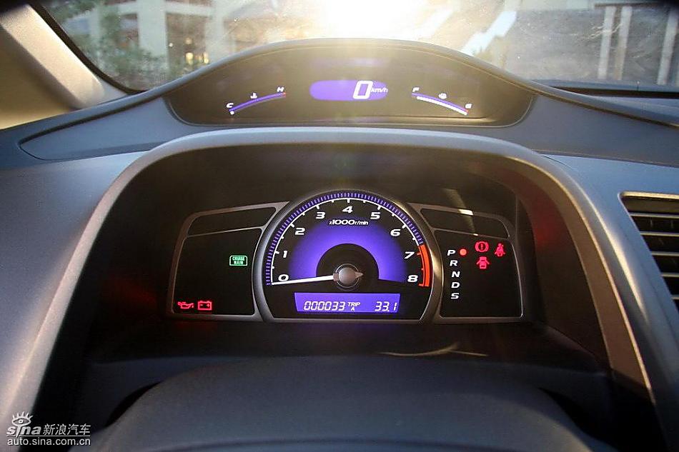 东风本田新思域试驾实拍图内饰