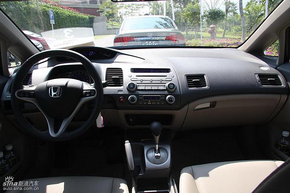 东风本田新思域试驾实拍图内饰