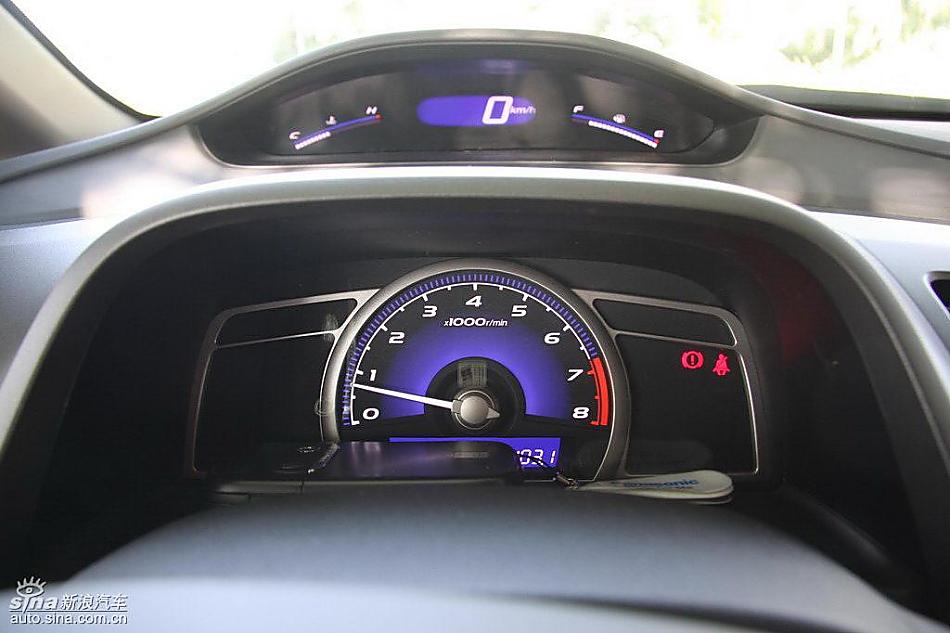 东风本田新思域试驾实拍图内饰