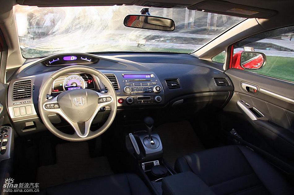 东风本田新思域试驾实拍图内饰