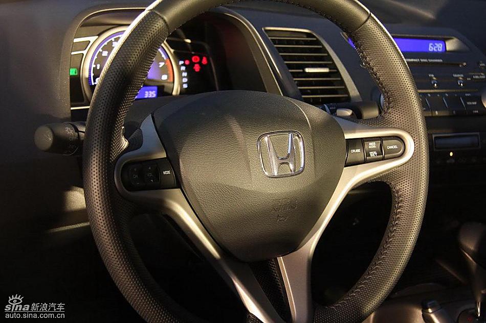 东风本田新思域试驾实拍图内饰