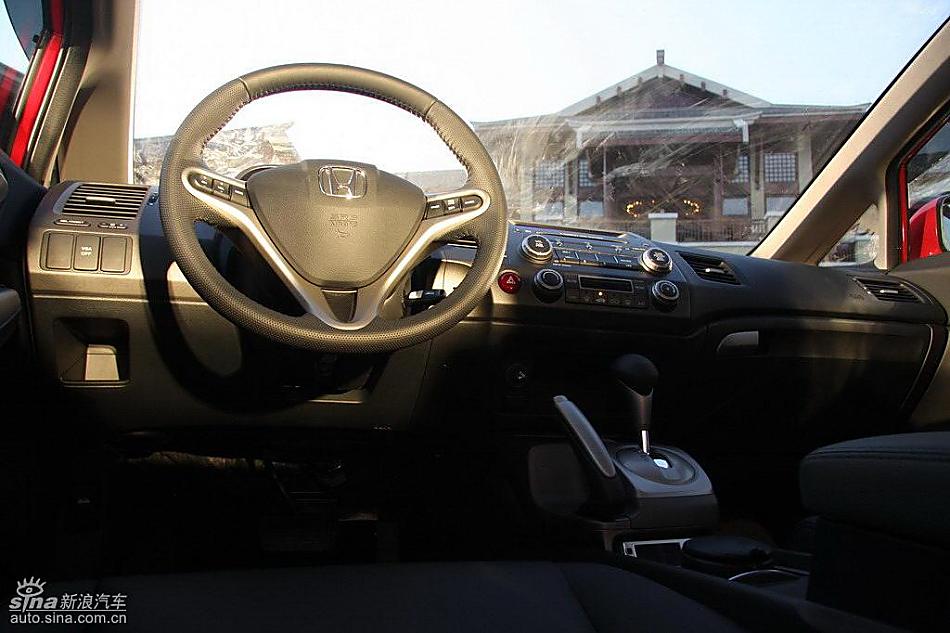 东风本田新思域试驾实拍图内饰