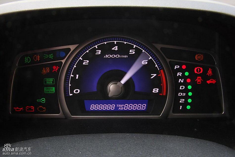 东风本田新思域试驾实拍图内饰