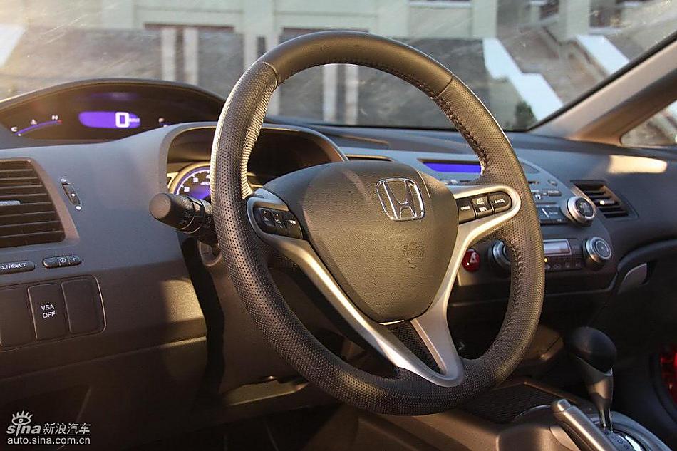 东风本田新思域试驾实拍图内饰
