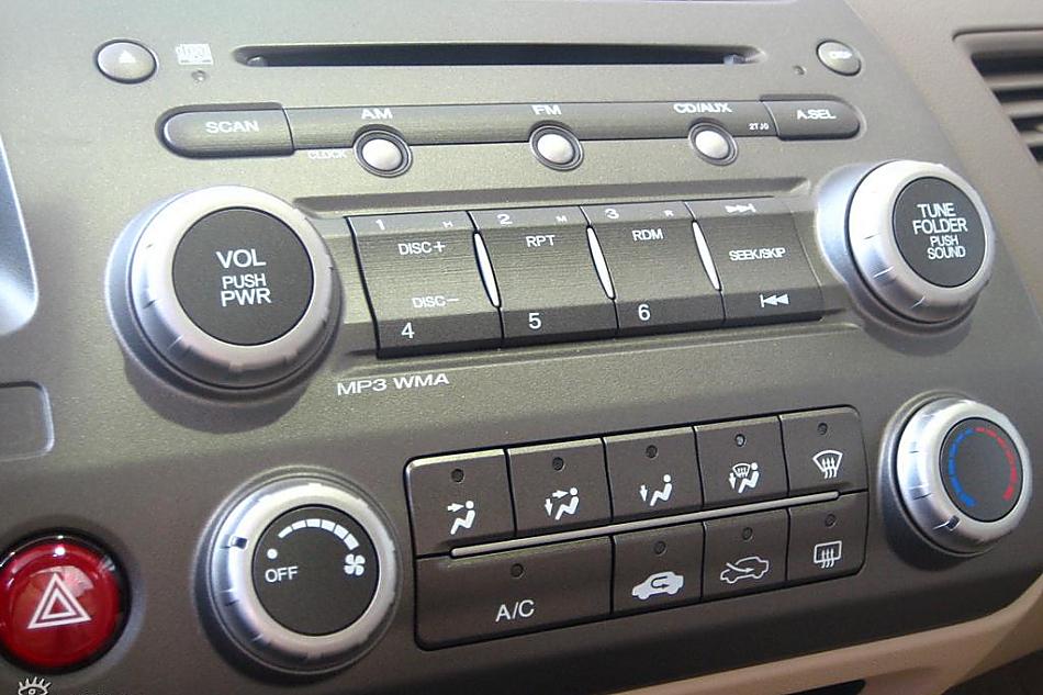 civic五周年纪念版内饰