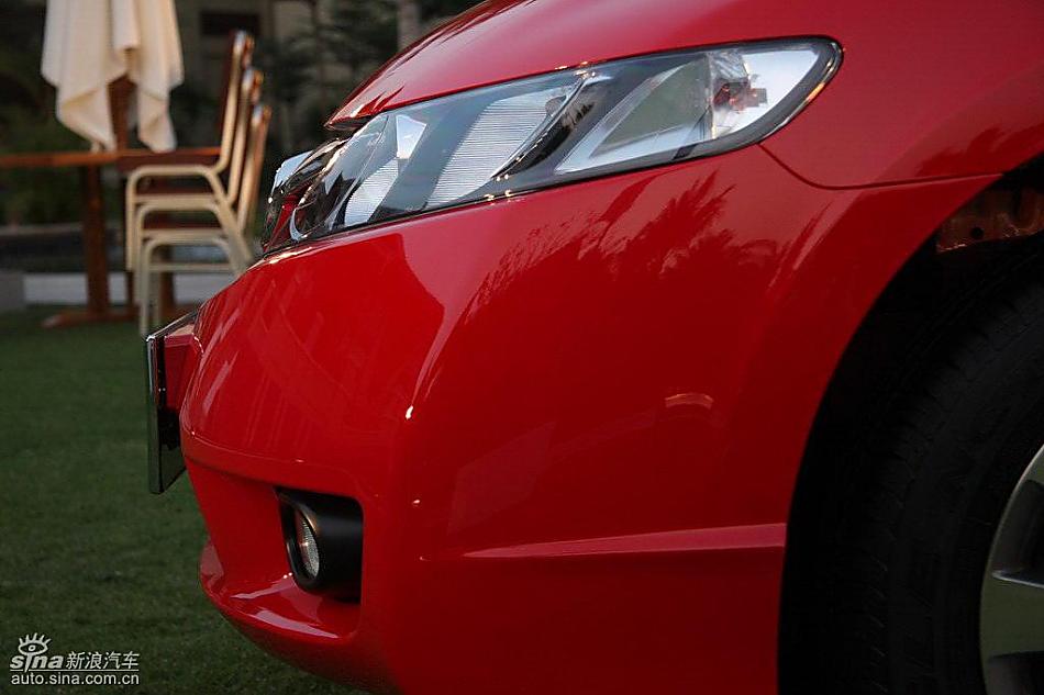 东风本田新思域试驾实拍图外观