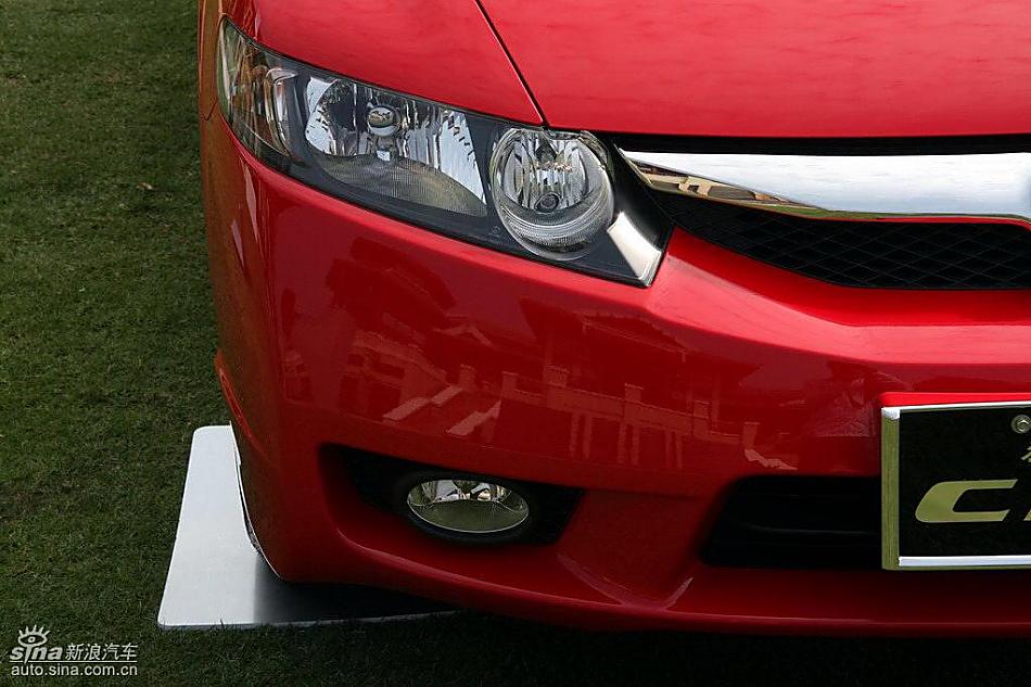 东风本田新思域试驾实拍图外观