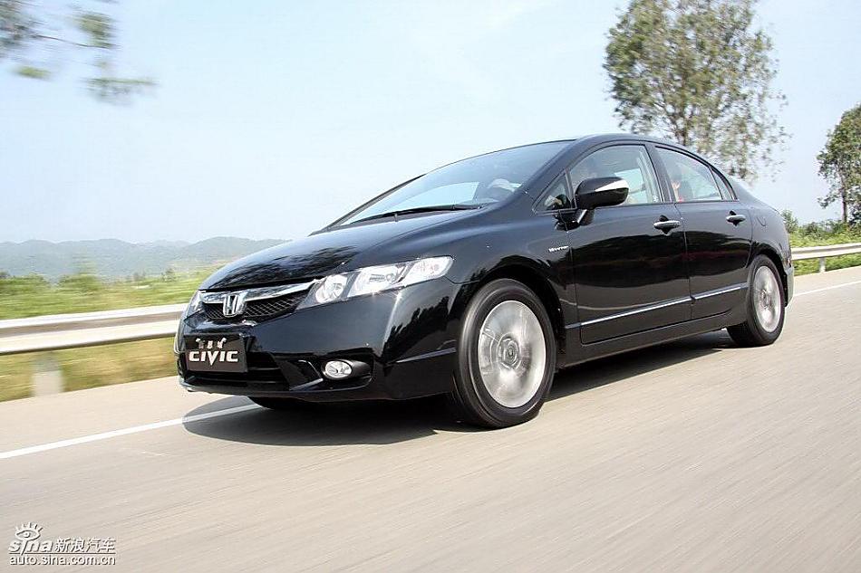 东风本田新思域试驾实拍图外观