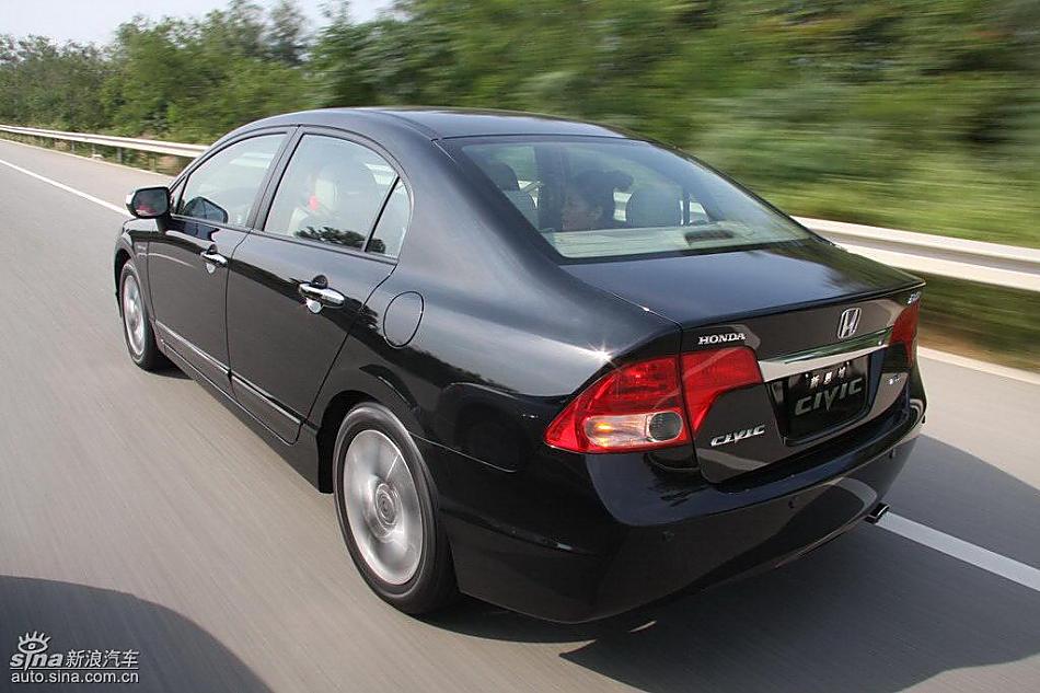 东风本田新思域试驾实拍图外观