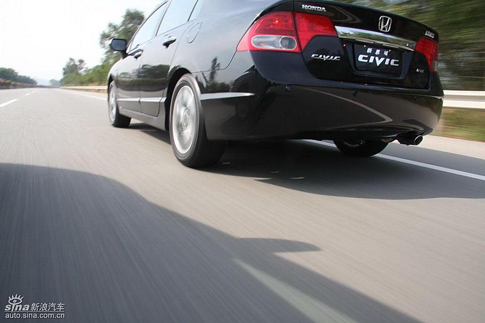 东风本田新思域试驾实拍图外观