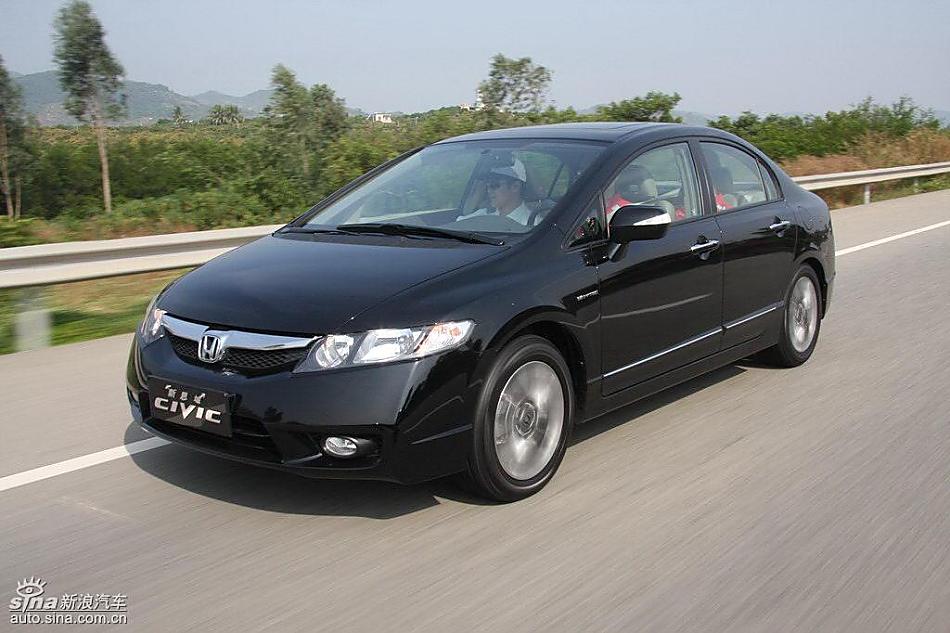 东风本田新思域试驾实拍图外观