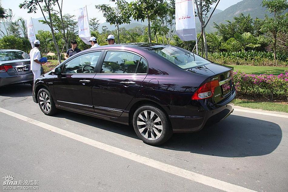 东风本田新思域试驾实拍图外观