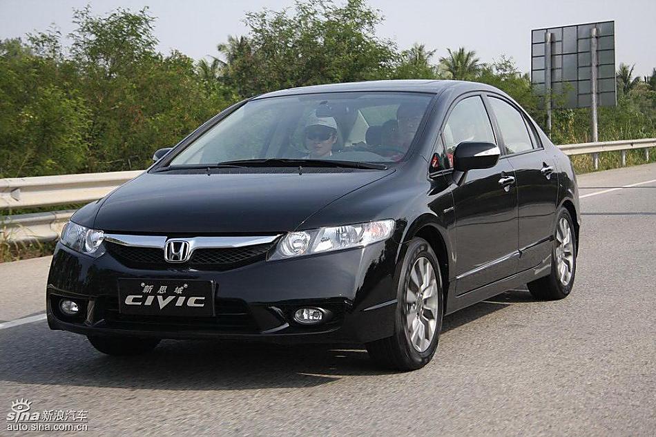 东风本田新思域试驾实拍图外观