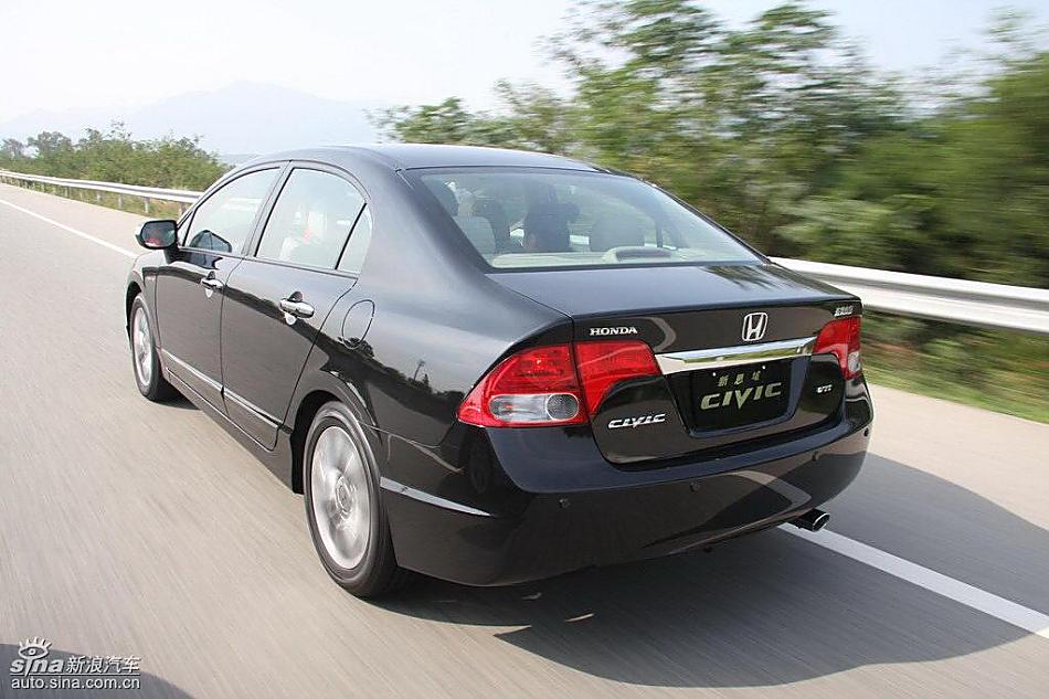 东风本田新思域试驾实拍图外观