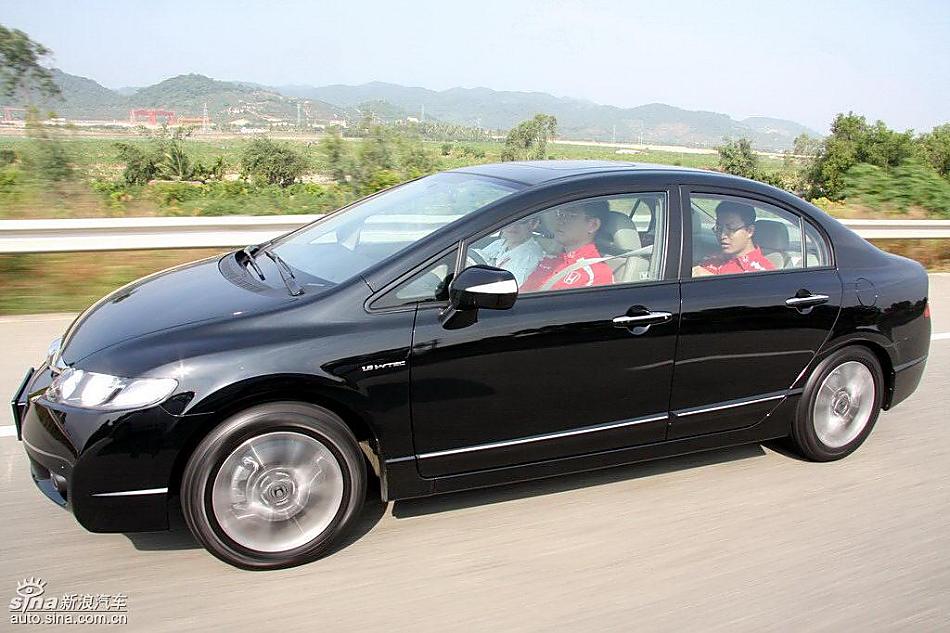 东风本田新思域试驾实拍图外观