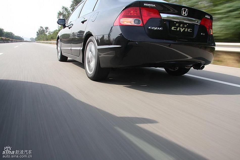 东风本田新思域试驾实拍图外观