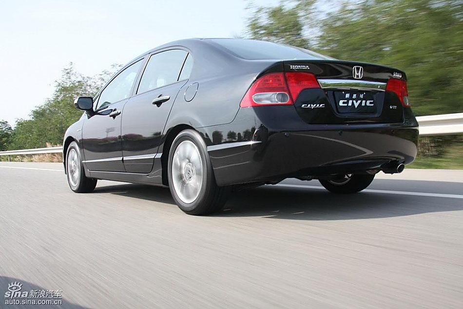 东风本田新思域试驾实拍图外观