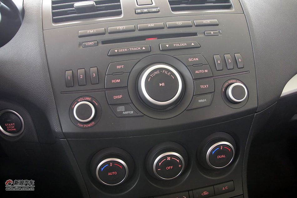 马自达3星骋内饰功能