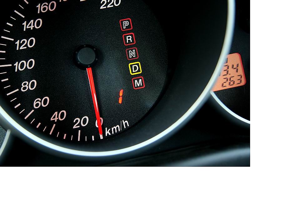 马自达3仪表盘细节