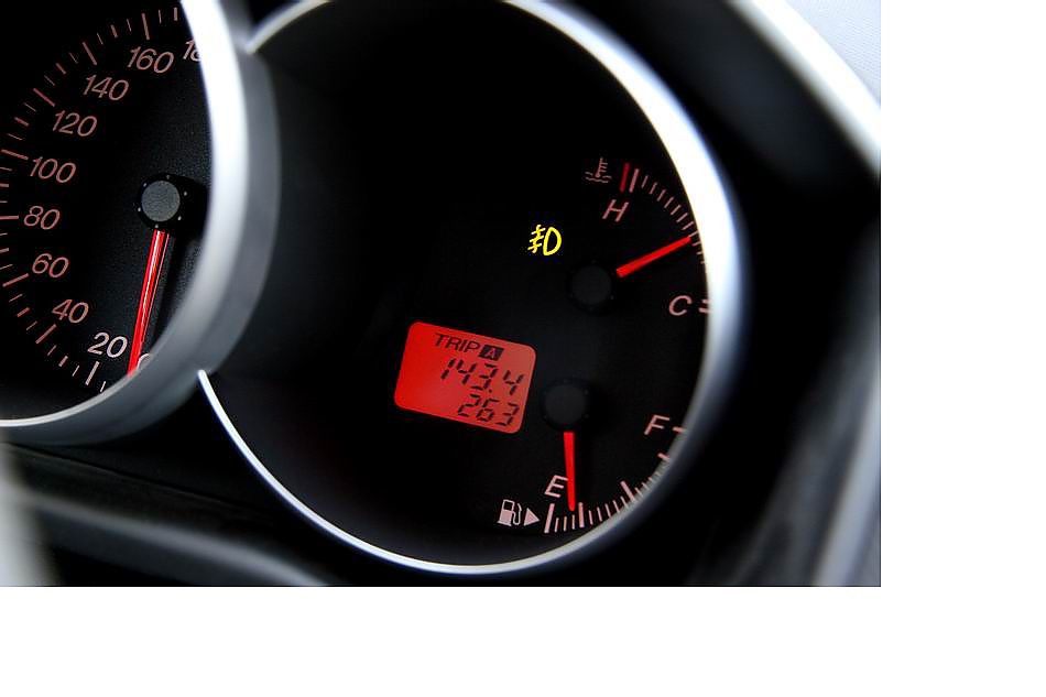 马自达3仪表盘细节