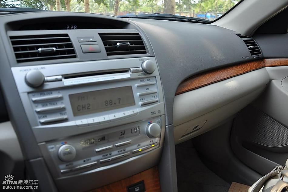 新凯美瑞实拍图片 内饰