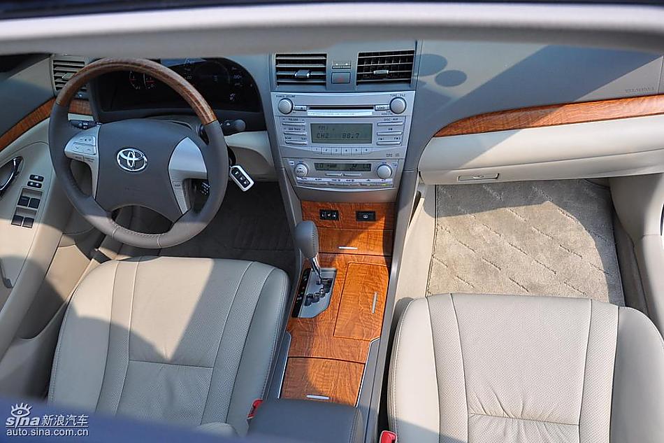 新凯美瑞实拍图片 内饰