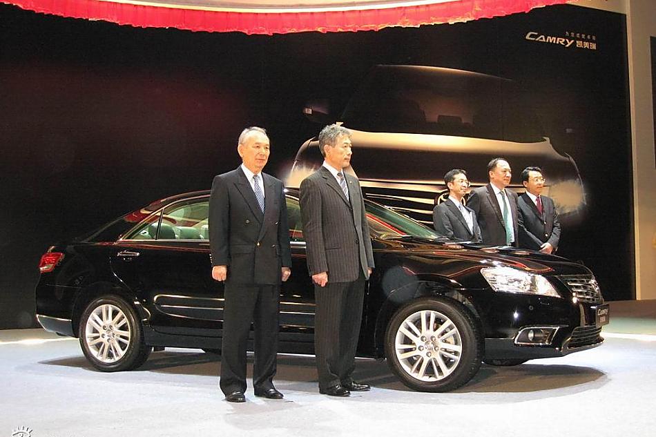 广汽丰田新凯美瑞上市现场图