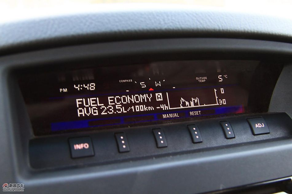 进口三菱帕杰罗内饰实拍图