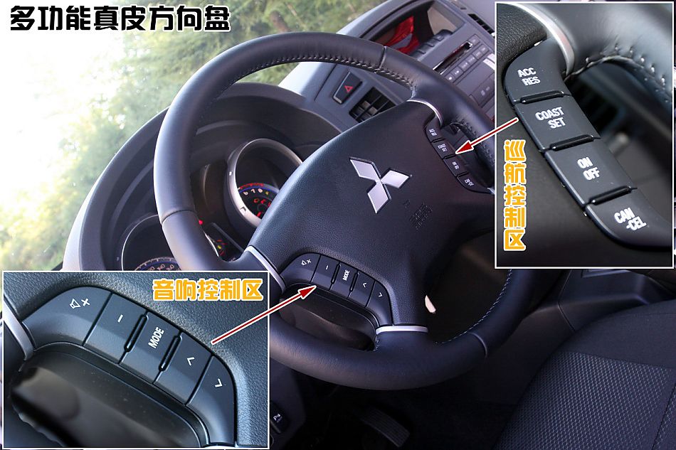 图解2010款三菱帕杰罗3.0豪华版