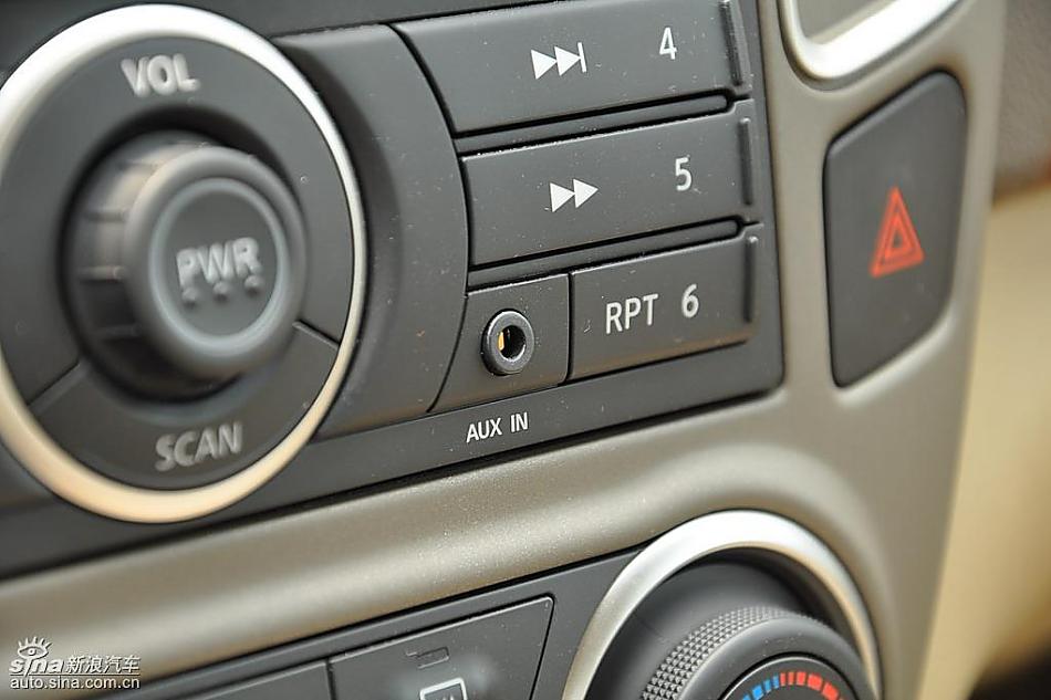 东风日产轩逸09款试车实拍图 内饰