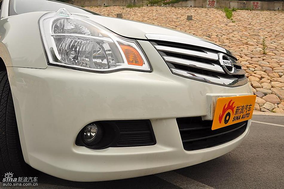 东风日产轩逸09款试车实拍图 外观