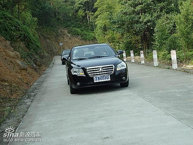 奔腾试车现场图