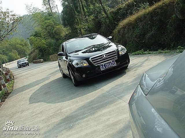 奔腾试车现场图