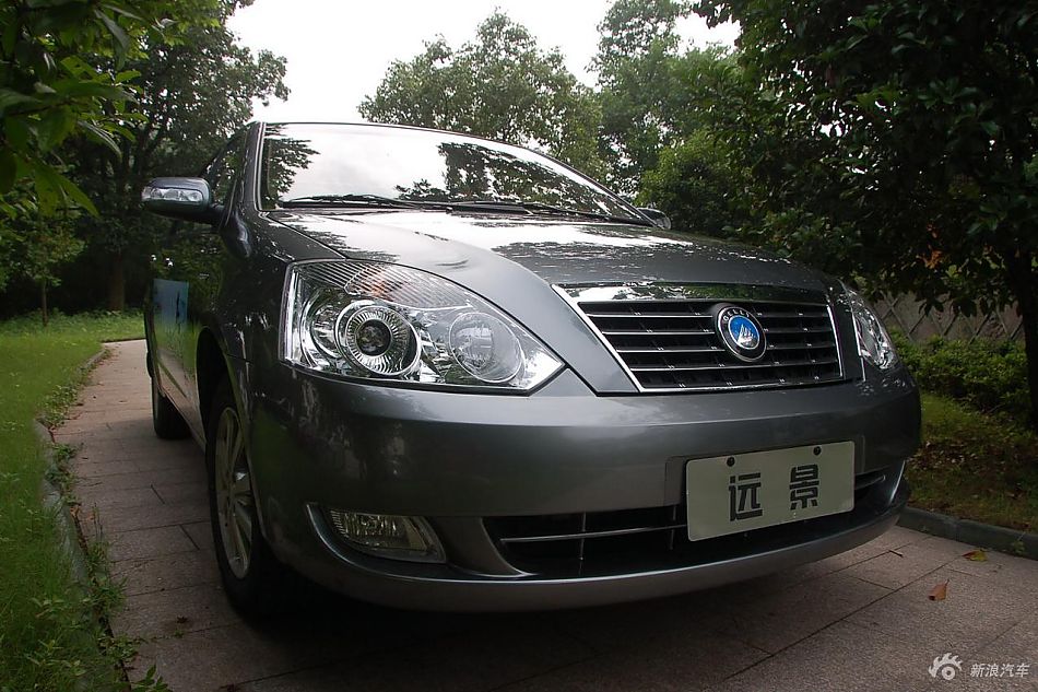 远景豪华智能导航版外观实拍