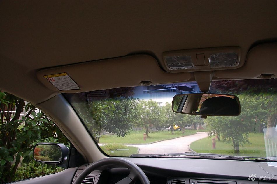 远景豪华智能导航版内饰实拍