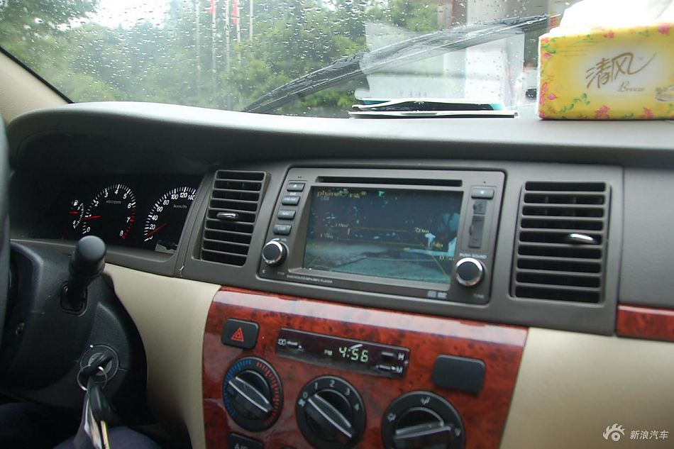 远景豪华智能导航版内饰实拍