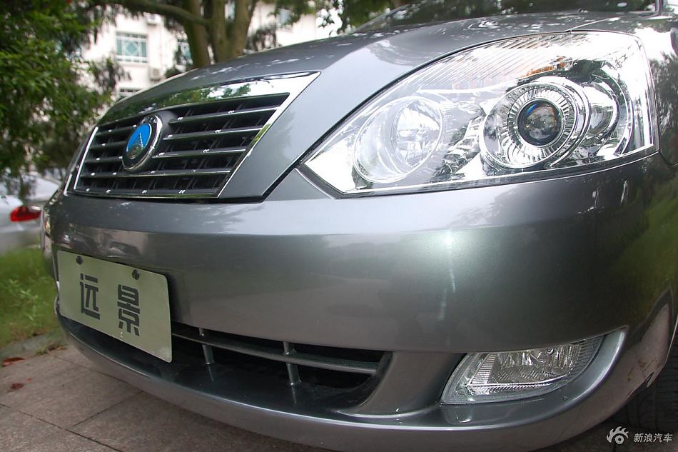 远景豪华智能导航版外观实拍