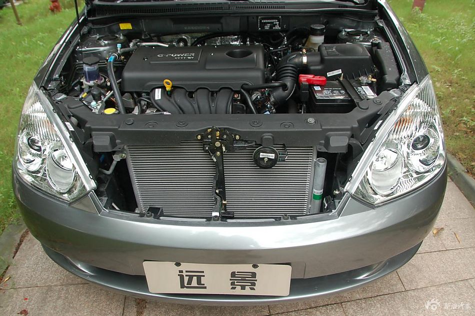 远景豪华智能导航版外观实拍