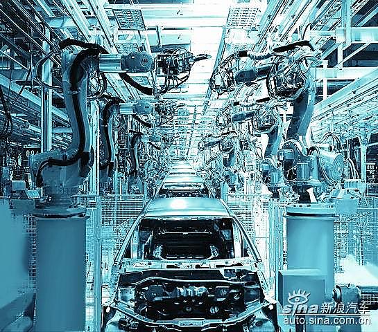 生产组装线图片