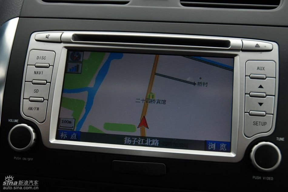 长安铃木全新天语SX4内饰实拍图