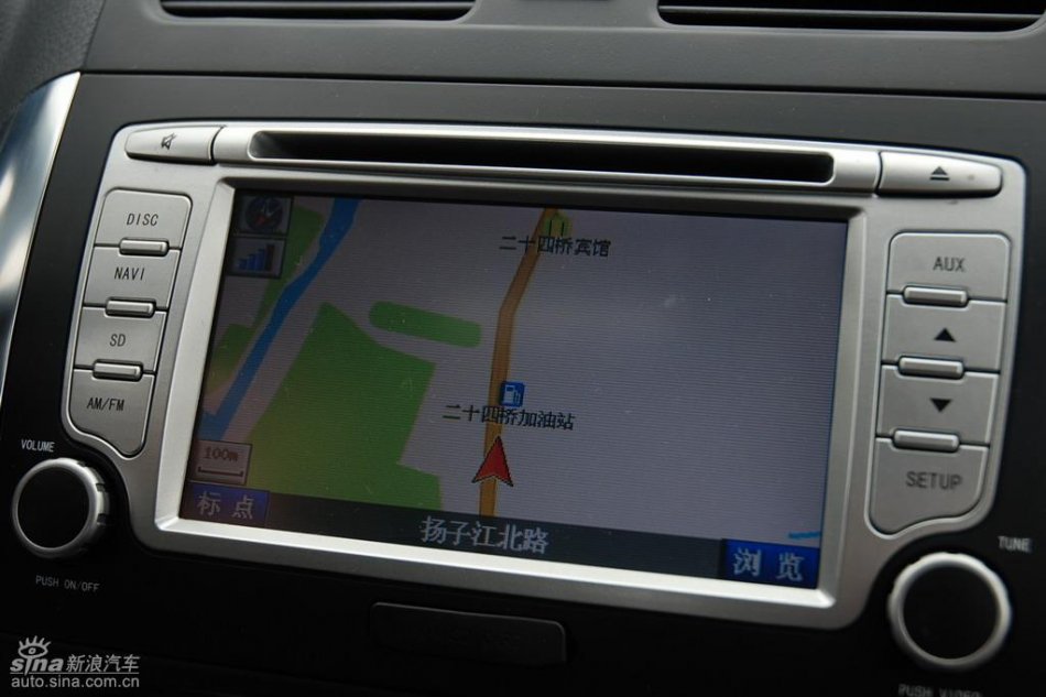 长安铃木全新天语SX4内饰实拍图